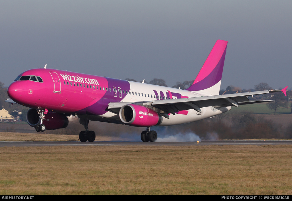 Aircraft Photo of LZ-WZC | Airbus A320-232 | Wizz Air | AirHistory.net #14555