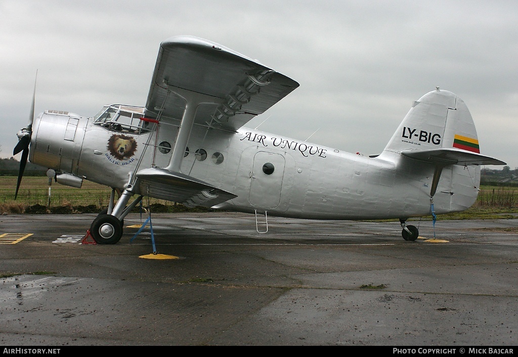 Aircraft Photo of LY-BIG | Antonov An-2T | Air Unique | AirHistory.net #14592