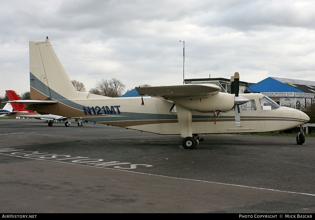 Aircraft Photo of N121MT | Britten-Norman BN-2T Turbine Islander | AirHistory.net #14594