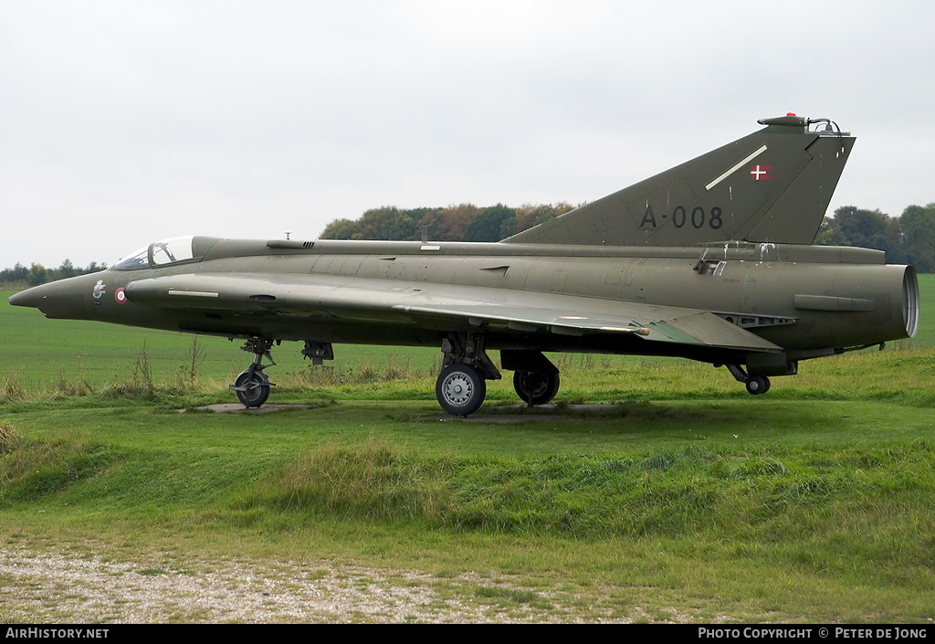 Aircraft Photo of A-008 | Saab F-35 Draken | Denmark - Air Force | AirHistory.net #14625