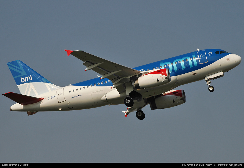 Aircraft Photo of G-DBCI | Airbus A319-132 | BMI - British Midland International | AirHistory.net #14626