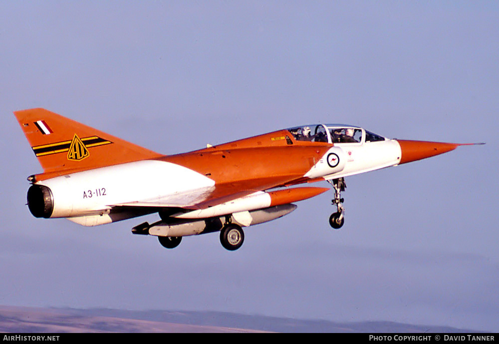 Aircraft Photo of A3-112 | Dassault Mirage IIID | Australia - Air Force | AirHistory.net #14650