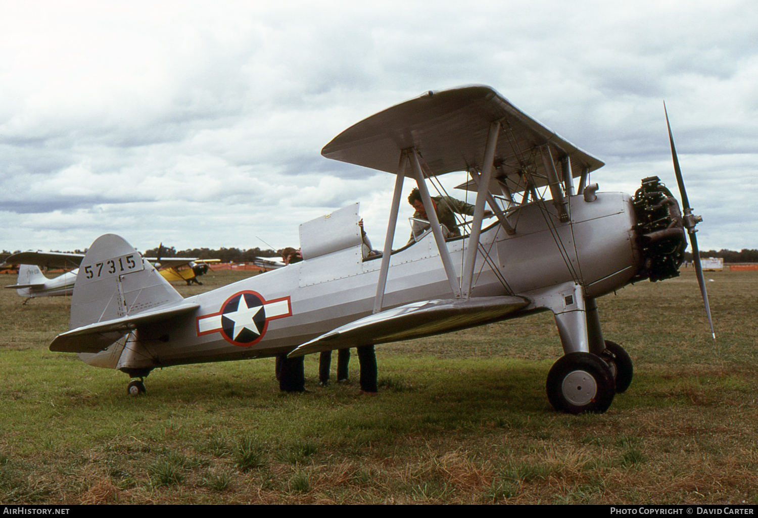 Aircraft Photo of VH-AGR / 57315 | Stearman N2S-3 Kaydet (B75N1) | USA - Air Force | AirHistory.net #14657