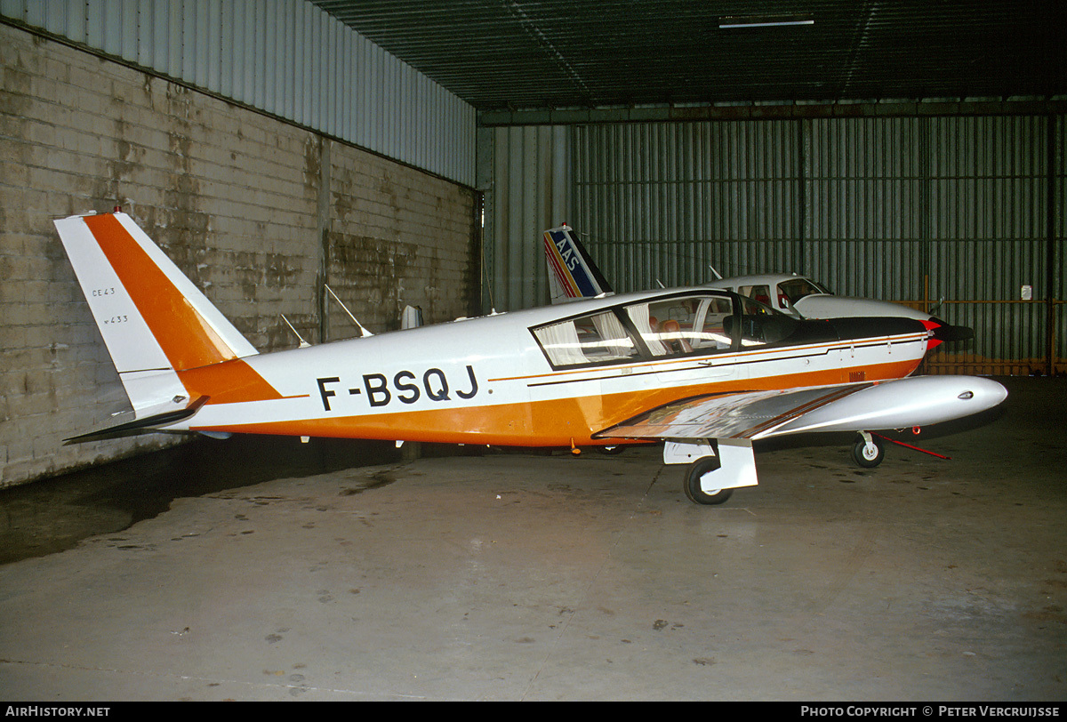Aircraft Photo of F-BSQJ | Wassmer CE-43 Guepard | AirHistory.net #14678