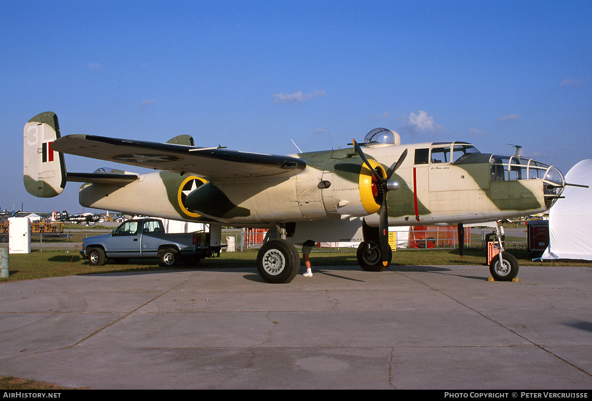 Aircraft Photo of N62163 | North American B-25J Mitchell | USA - Air Force | AirHistory.net #14680
