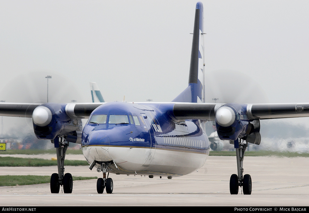 Aircraft Photo of OO-VLQ | Fokker 50 | VLM Airlines | AirHistory.net #14693