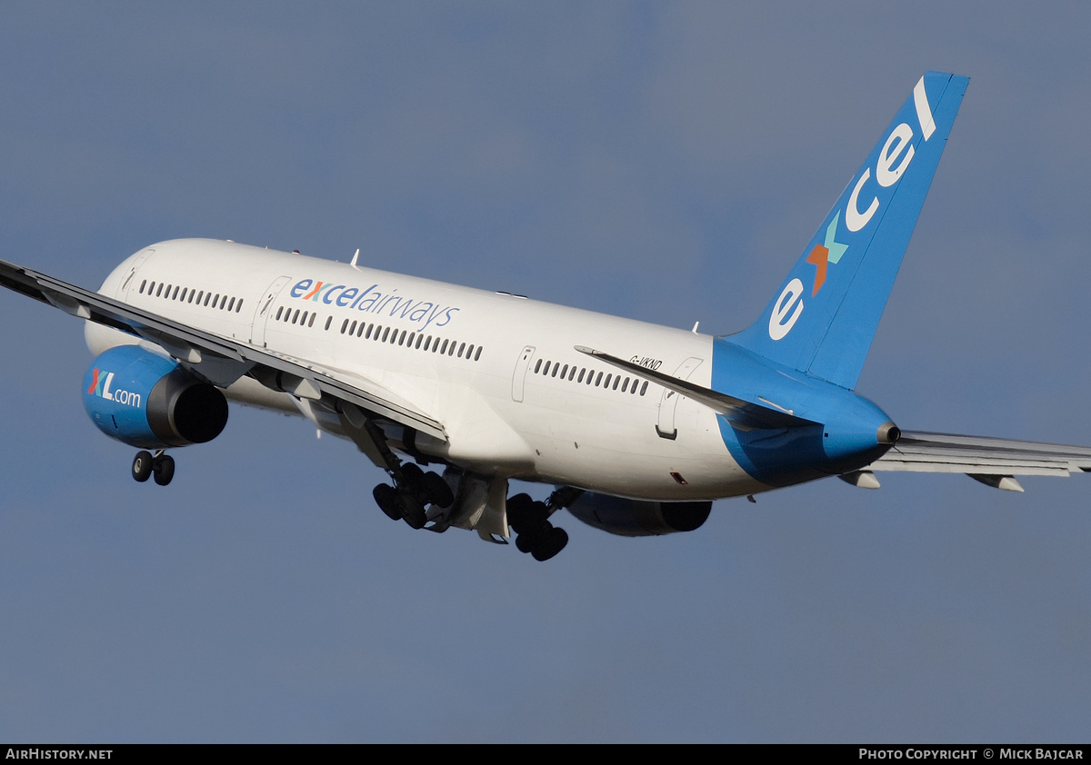 Aircraft Photo of G-VKND | Boeing 757-225 | Excel Airways | AirHistory.net #14698