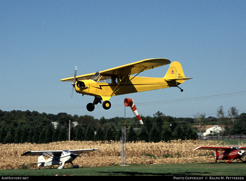 Aircraft Photo of N38822 / NC38822 | Piper J-3F-65 Cub | AirHistory.net #14715