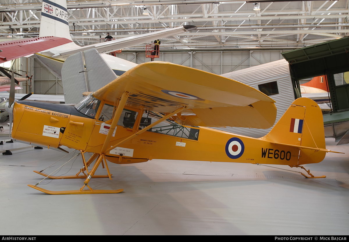 Aircraft Photo of WE600 | Auster C-4 Auster T7 Antarctic | UK - Air Force | AirHistory.net #14733