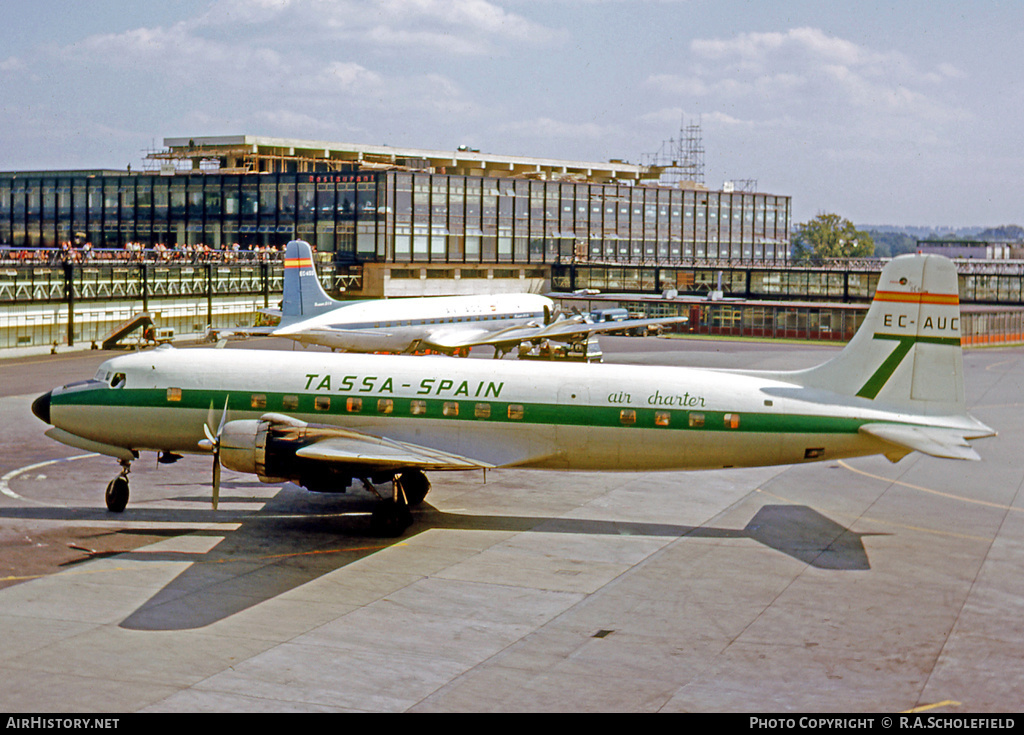 Aircraft Photo of EC-AUC | Douglas DC-6 | TASSA - Trabajos Aéreos del Sáhara | AirHistory.net #14735