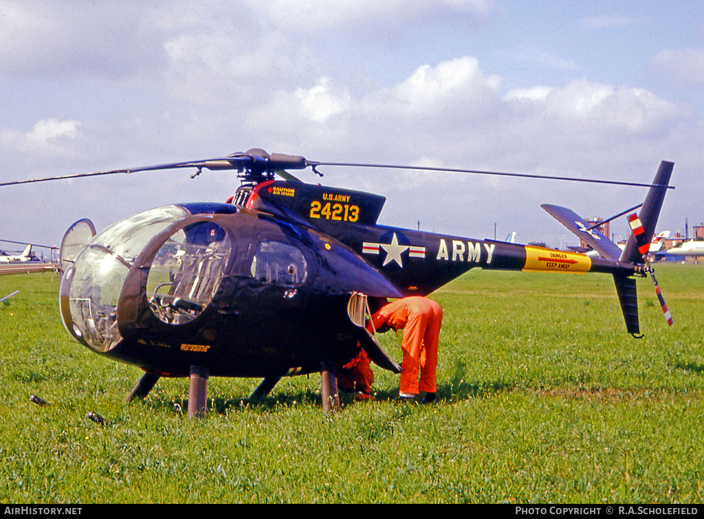 Aircraft Photo of 62-4213 / 24213 | Hughes YOH-6A Cayuse (369) | USA - Army | AirHistory.net #14736