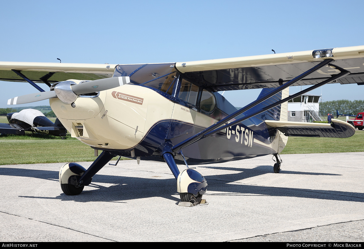 Aircraft Photo of G-STSN | Stinson 108-3 Voyager | AirHistory.net #14753