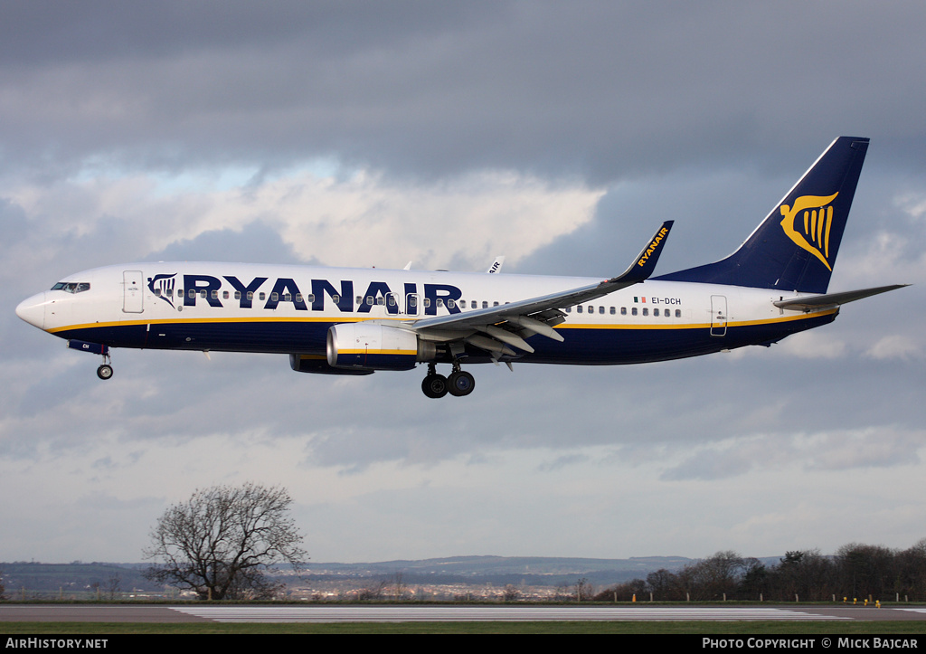 Aircraft Photo of EI-DCH | Boeing 737-8AS | Ryanair | AirHistory.net #14759