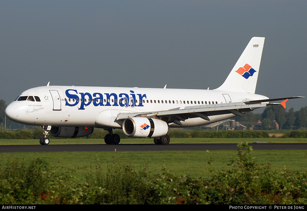 Aircraft Photo of EC-HRP | Airbus A320-232 | Spanair | AirHistory.net #14766