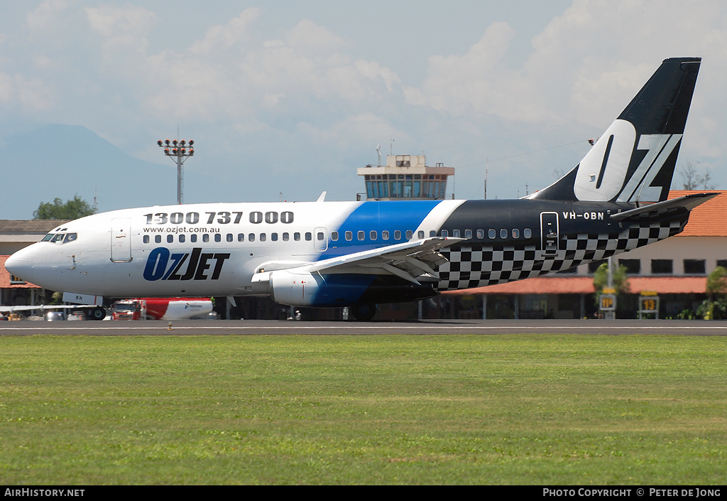 Aircraft Photo of VH-OBN | Boeing 737-229/Adv | OzJet Airlines | AirHistory.net #14768