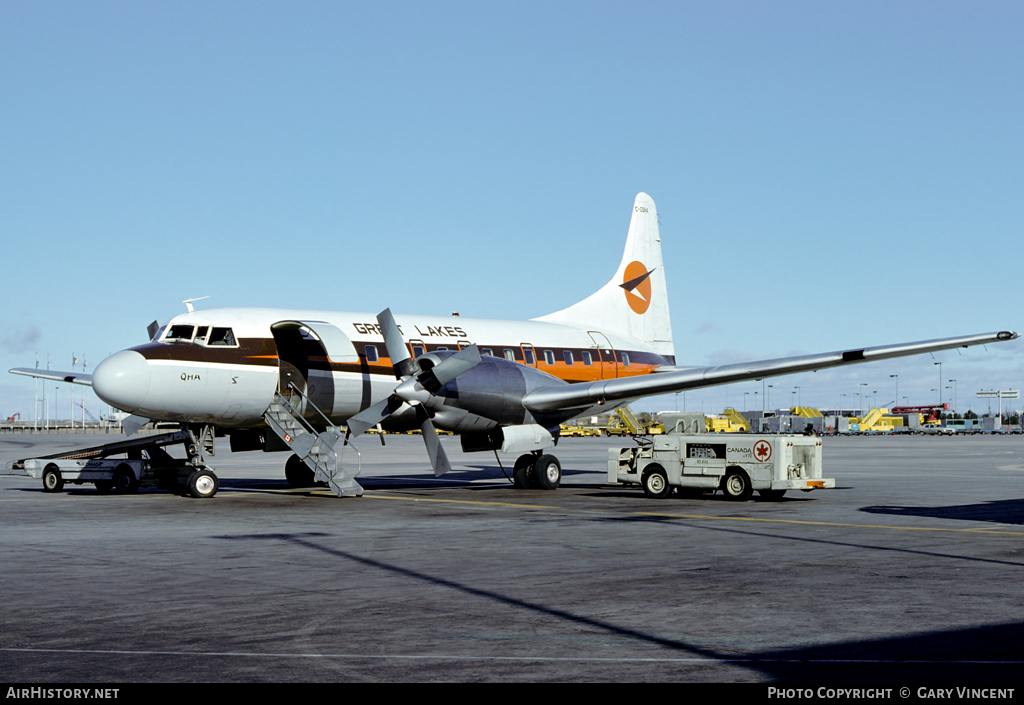 Aircraft Photo of C-GQHA | Convair 580 | Great Lakes Airlines | AirHistory.net #14785