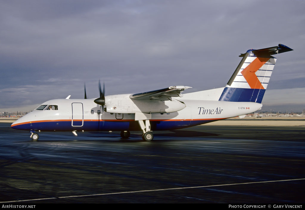 Aircraft Photo of C-GTAI | De Havilland Canada DHC-8-102 Dash 8 | Time Air | AirHistory.net #14786