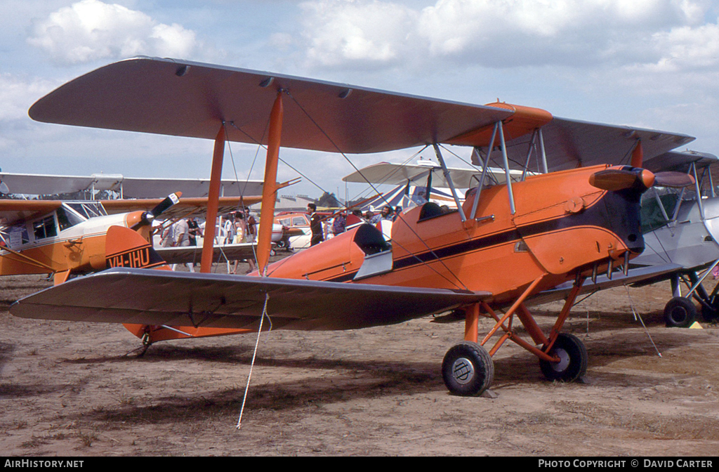 Aircraft Photo of VH-IHU | De Havilland D.H. 82A Tiger Moth | AirHistory.net #14795