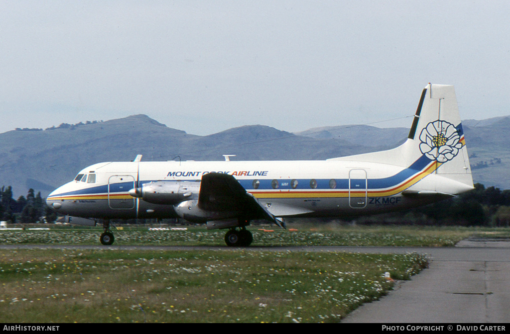Aircraft Photo of ZK-MCF | Hawker Siddeley HS-748 Srs2A/275 | Mount Cook Airline | AirHistory.net #14815