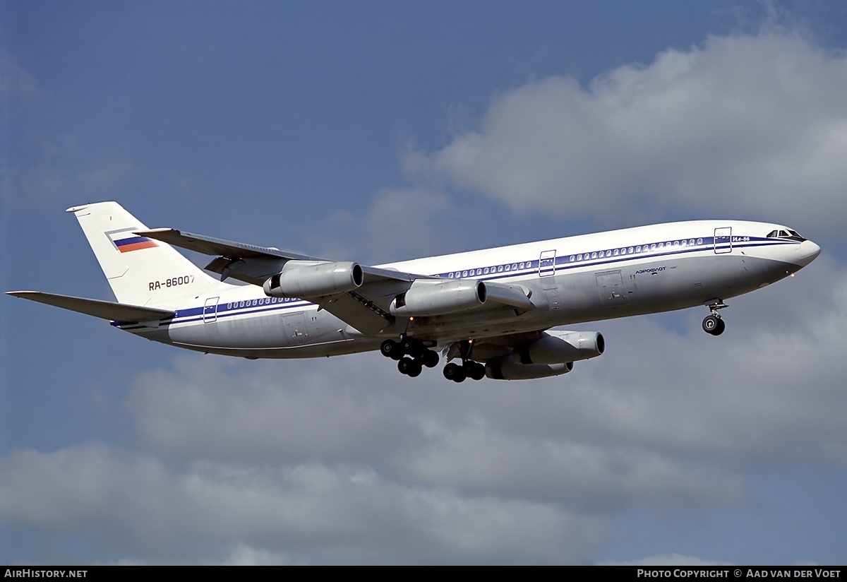 Aircraft Photo of RA-86007 | Ilyushin Il-86 | Aeroflot | AirHistory.net #14831