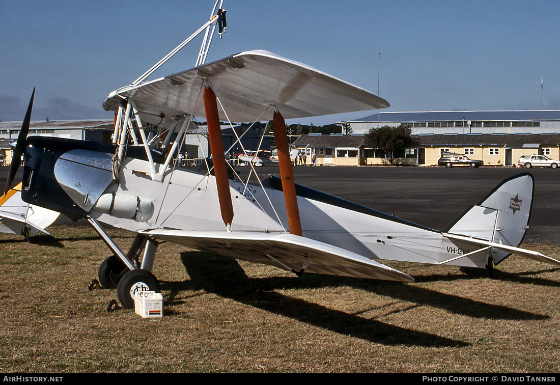 Aircraft Photo of VH-GVA | De Havilland D.H. 82A Tiger Moth | AirHistory.net #14837