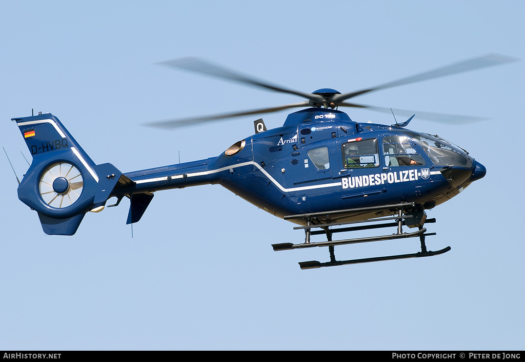Aircraft Photo of D-HVBQ | Eurocopter EC-135T-2 | Bundespolizei | AirHistory.net #14844