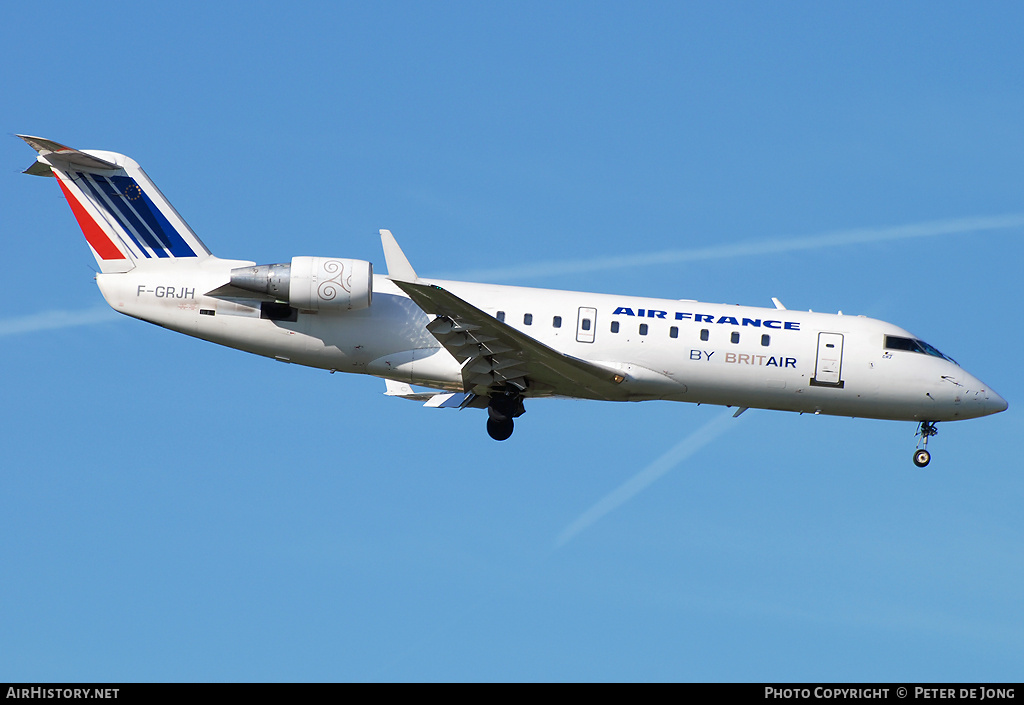 Aircraft Photo of F-GRJH | Bombardier CRJ-100ER (CL-600-2B19) | Air France | AirHistory.net #14846