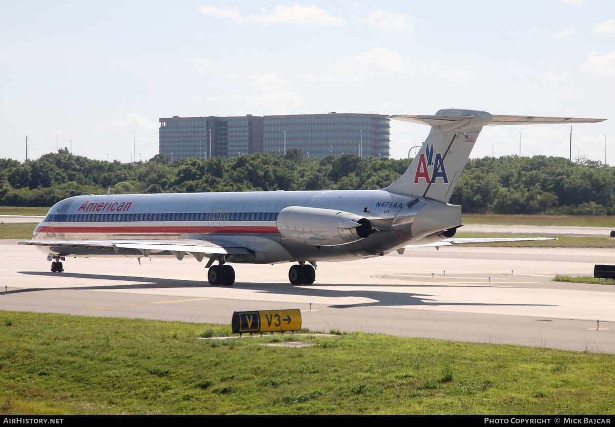 Aircraft Photo of N475AA | McDonnell Douglas MD-82 (DC-9-82) | American Airlines | AirHistory.net #14872