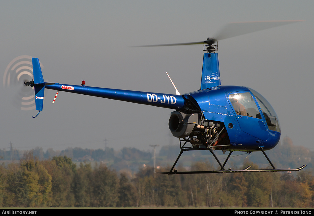 Aircraft Photo of OO-JYD | Robinson R-22 Beta II | Best In Sky Hélicoptères | AirHistory.net #14885