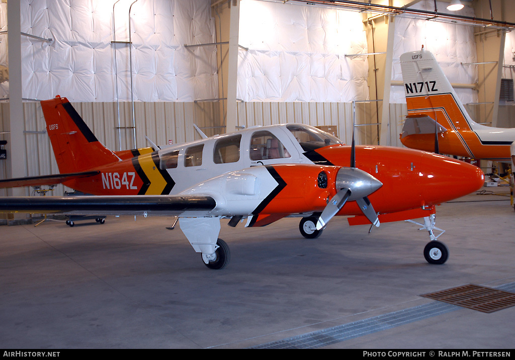 Aircraft Photo of N164Z | Beech 58P Pressurized Baron | US Forest Service - USFS | AirHistory.net #14886