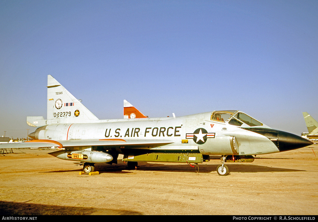 Aircraft Photo of 56-2379 / 0-62379 | Convair TF-102A Delta Dagger | USA - Air Force | AirHistory.net #14898