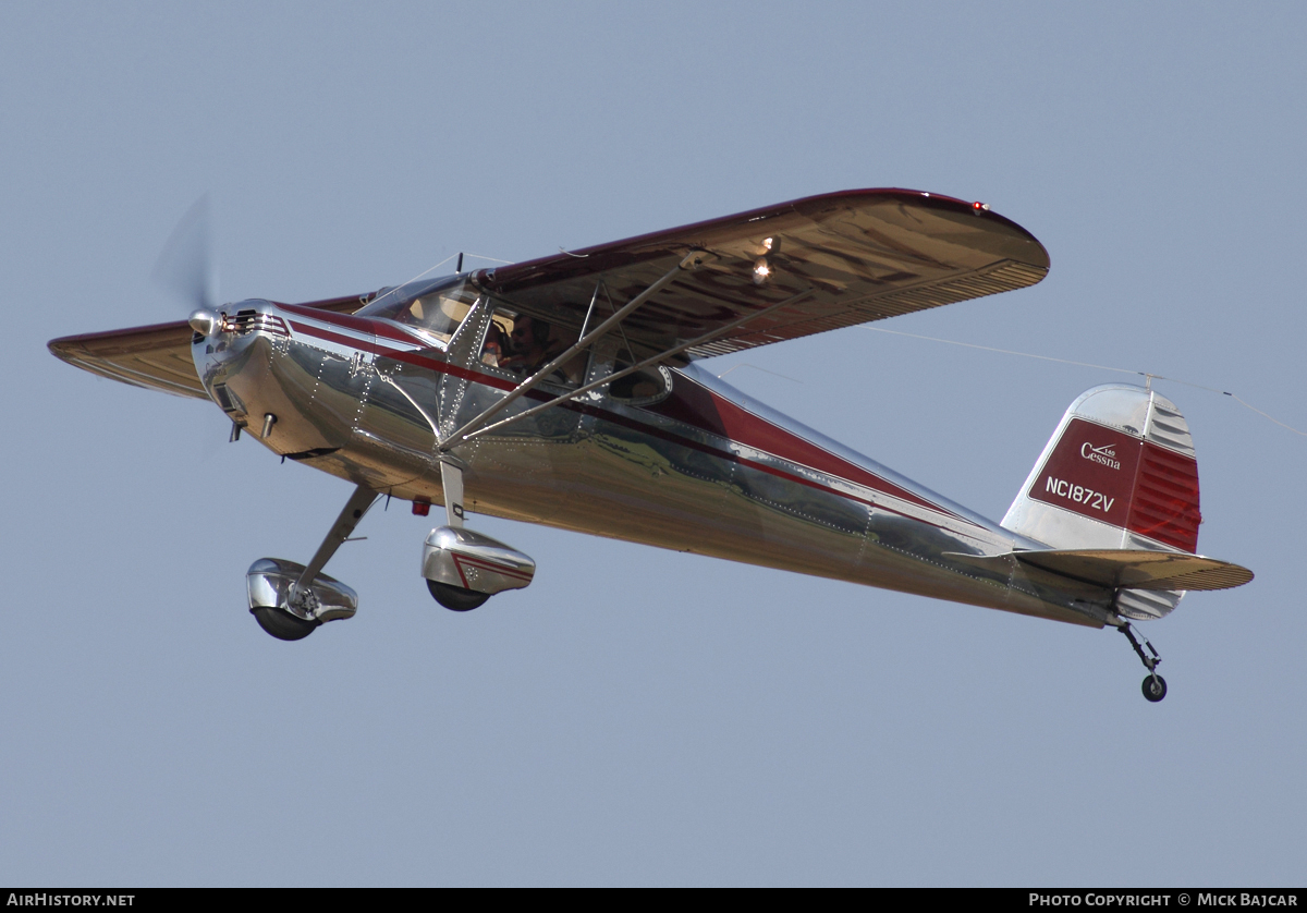 Aircraft Photo of N1872V / NC1872V | Cessna 140 | AirHistory.net #14906