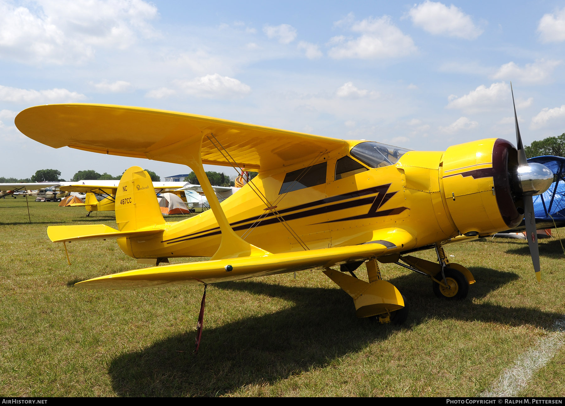 Aircraft Photo of N487CC | Beech D17S | AirHistory.net #14911