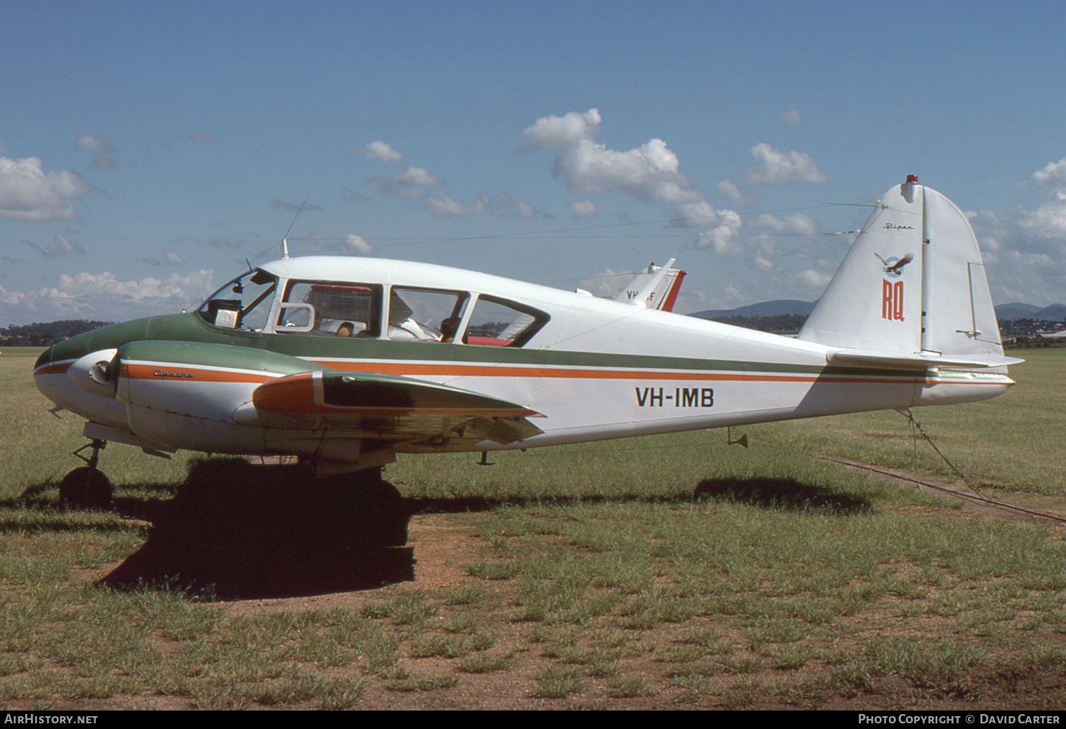 Aircraft Photo of VH-IMB | Piper PA-23-160 Apache H | Royal Queensland Aero Club | AirHistory.net #14916
