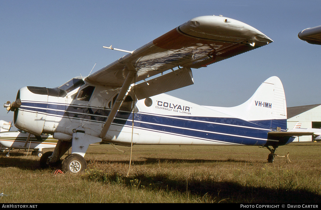 Aircraft Photo of VH-IMH | De Havilland Canada DHC-2 Beaver Mk.1 | Colyair | AirHistory.net #14920