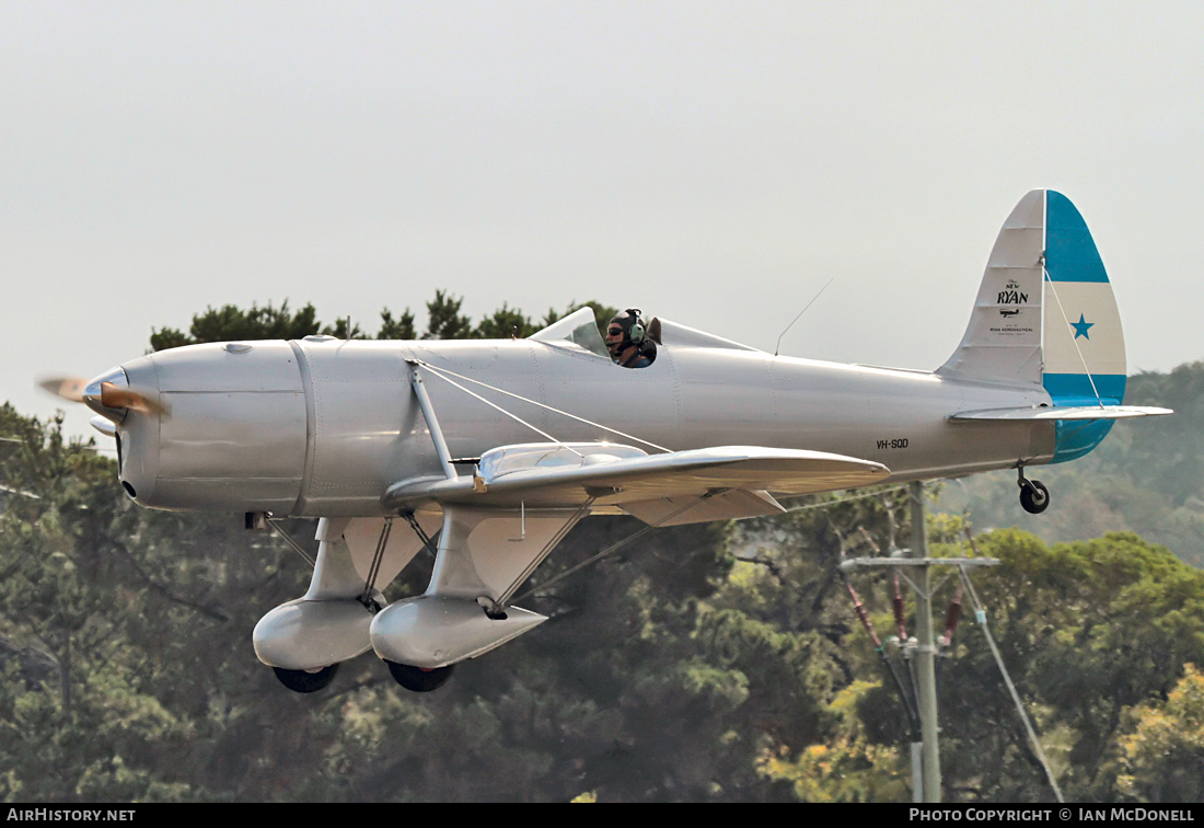 Aircraft Photo of VH-SQD | Ryan ST-A | Honduras - Air Force | AirHistory.net #14930