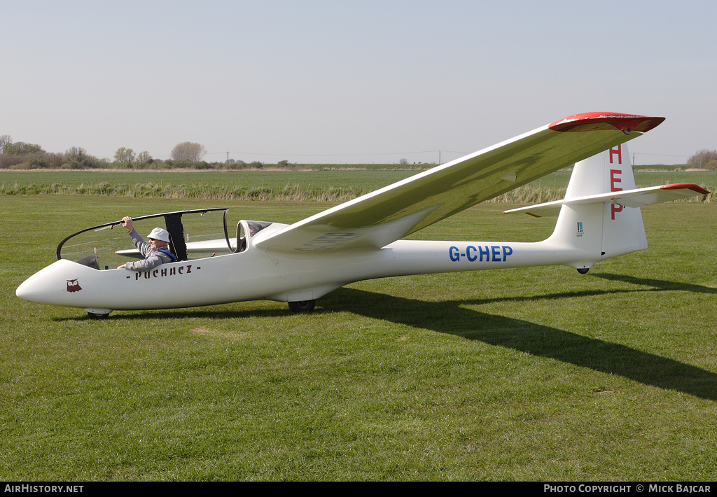 Aircraft Photo of G-CHEP | PZL-Bielsko SZD-50-3 Puchacz | AirHistory.net #14958