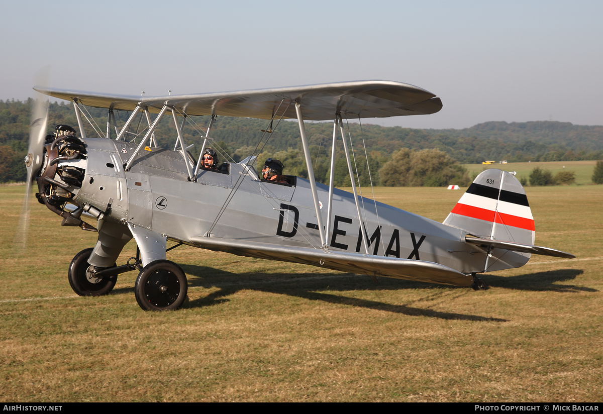 Aircraft Photo of D-EMAX | Focke-Wulf Fw-44J Stieglitz | AirHistory.net #14965