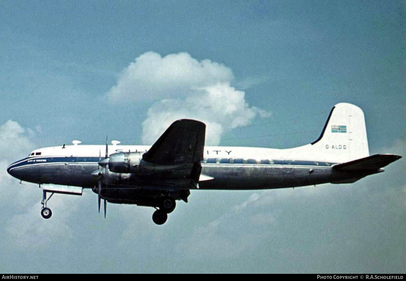 Aircraft Photo of G-ALDG | Handley Page HP-81 Hermes 4 | Silver City Airways | AirHistory.net #14982