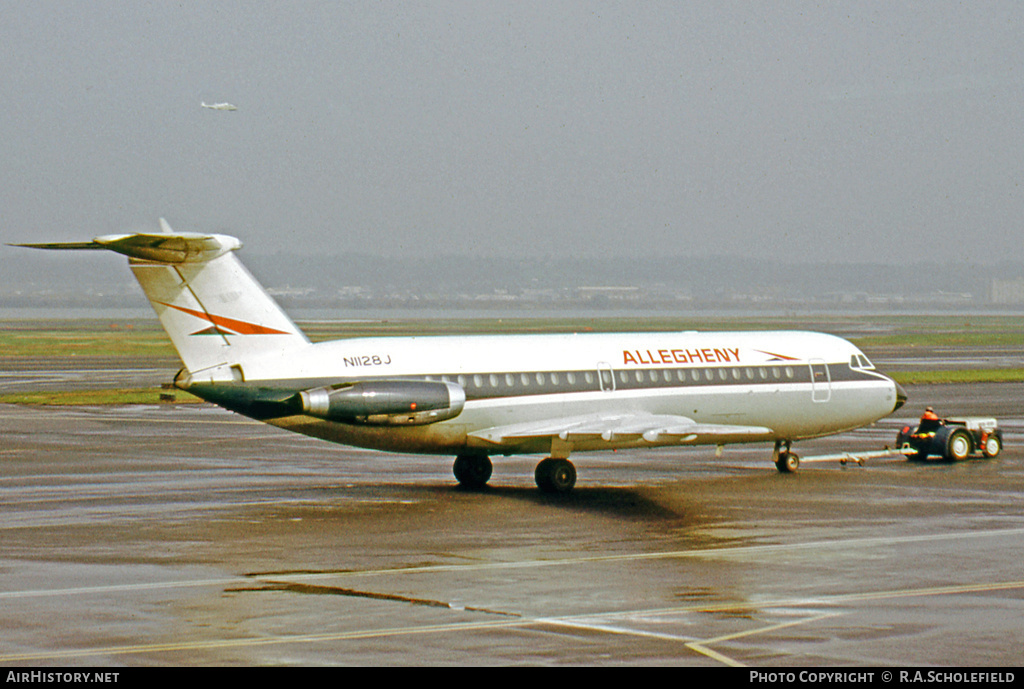 Aircraft Photo of N1128J | BAC 111-204AF One-Eleven | Allegheny Airlines | AirHistory.net #14989