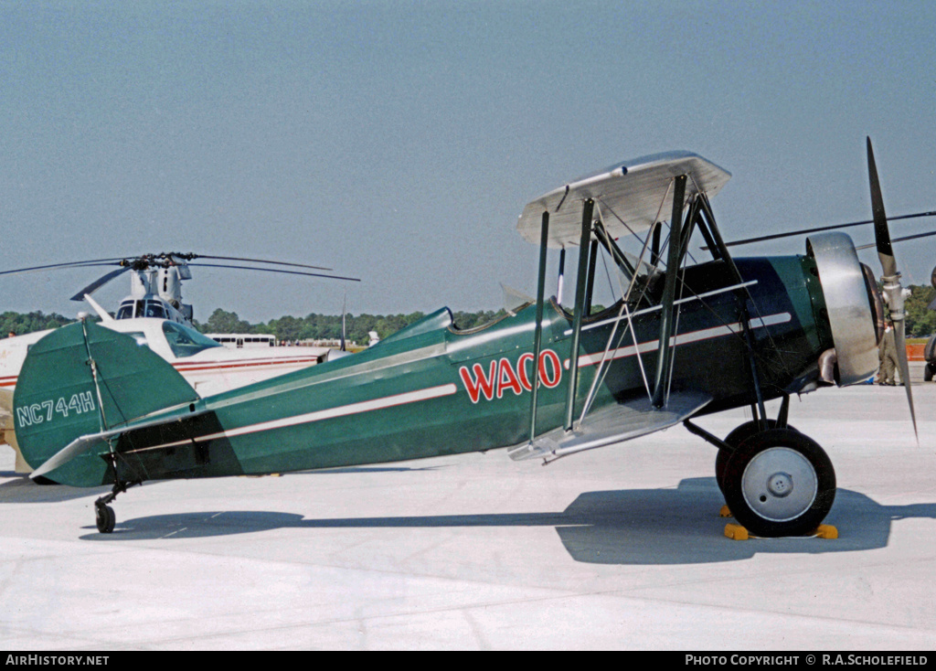 Aircraft Photo of N744H / NC744H | Waco CTO | AirHistory.net #14996
