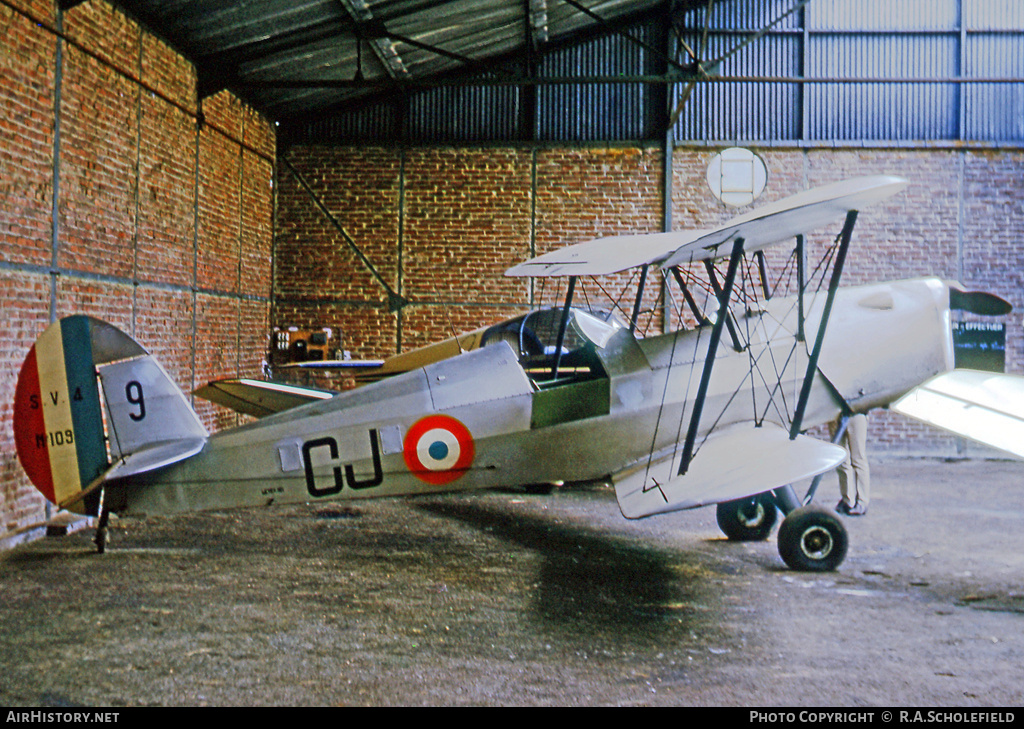 Aircraft Photo of 109 | Stampe-Vertongen SV-4 | France - Air Force | AirHistory.net #15002