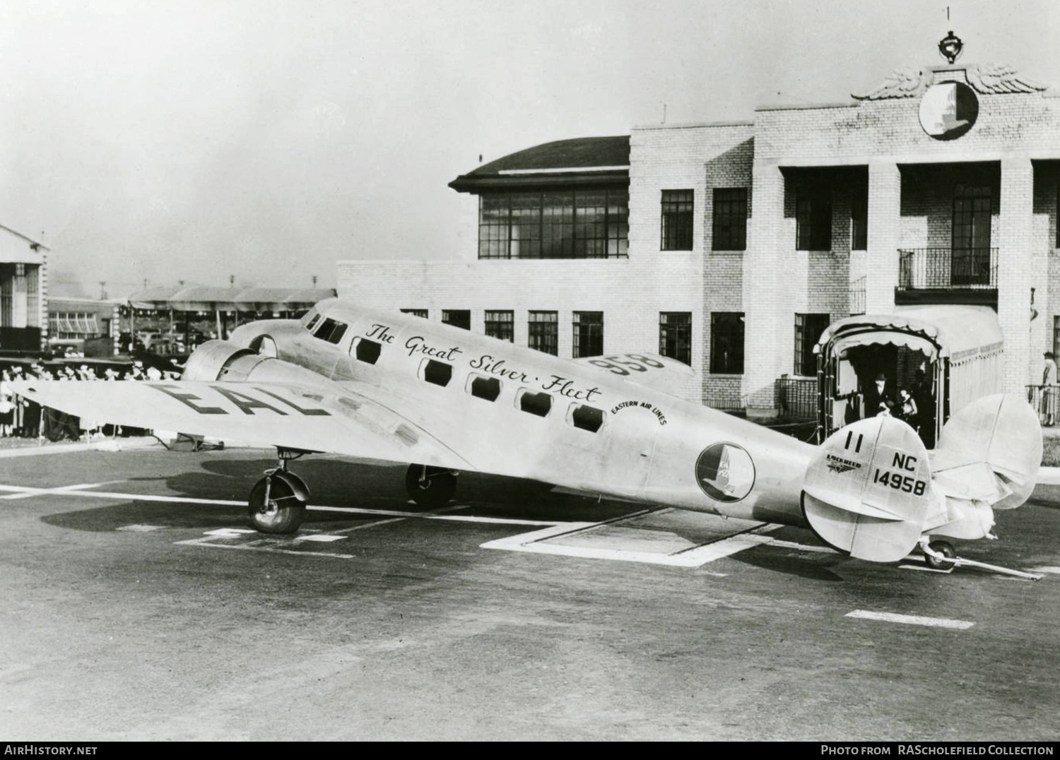 Aircraft Photo of NC14958 | Lockheed 10-B Electra | Eastern Air Lines | AirHistory.net #15010