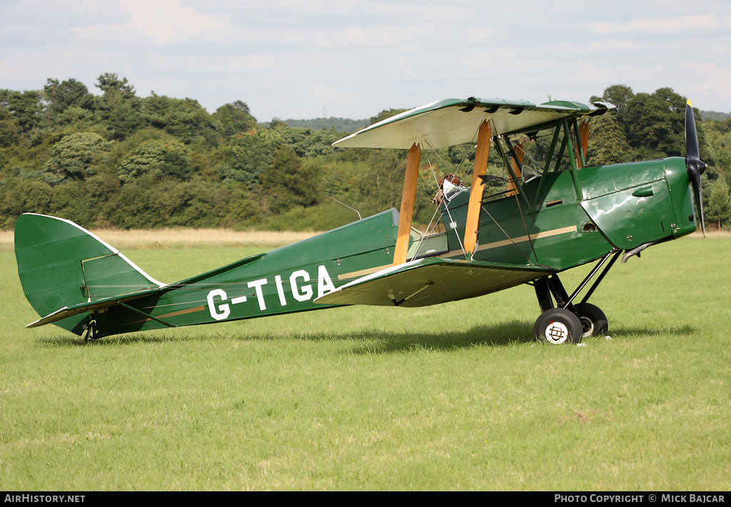Aircraft Photo of G-TIGA | De Havilland D.H. 82A Tiger Moth II | AirHistory.net #15034