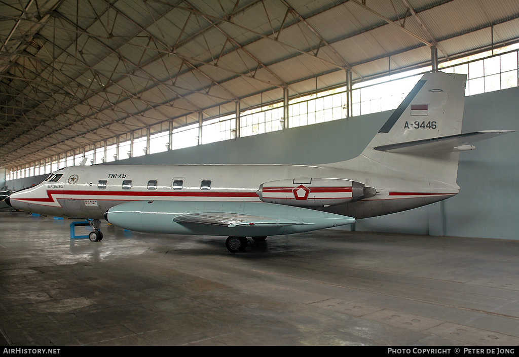 Aircraft Photo of A-9446 | Lockheed L-1329 JetStar 6 | Indonesia - Air Force | AirHistory.net #15043