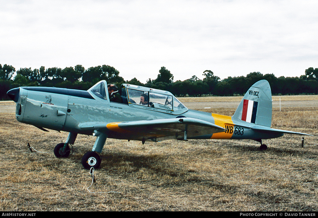Aircraft Photo of VH-DCZ / WB683 | De Havilland DHC-1 Chipmunk Mk22 | UK - Air Force | AirHistory.net #15055