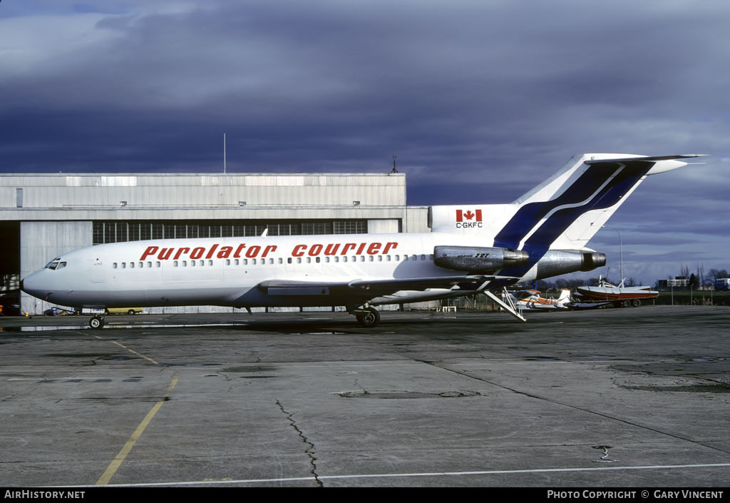 Aircraft Photo of C-GKFC | Boeing 727-51C | Purolator Courier | AirHistory.net #15061