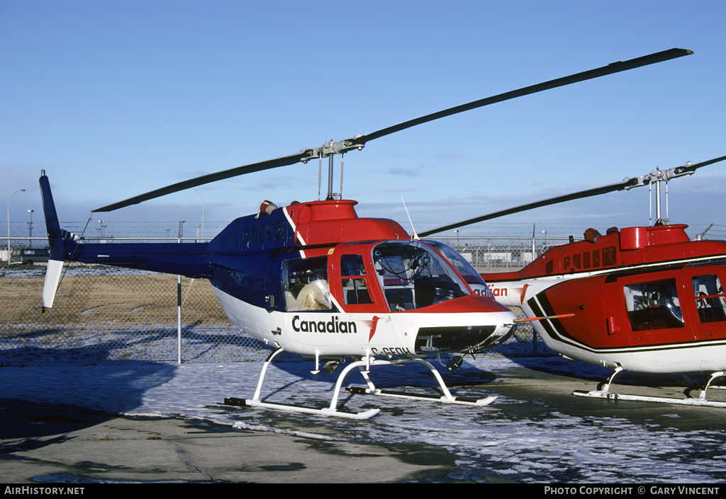 Aircraft Photo of C-GQFH | Bell 206B JetRanger II | Canadian Helicopters | AirHistory.net #15068