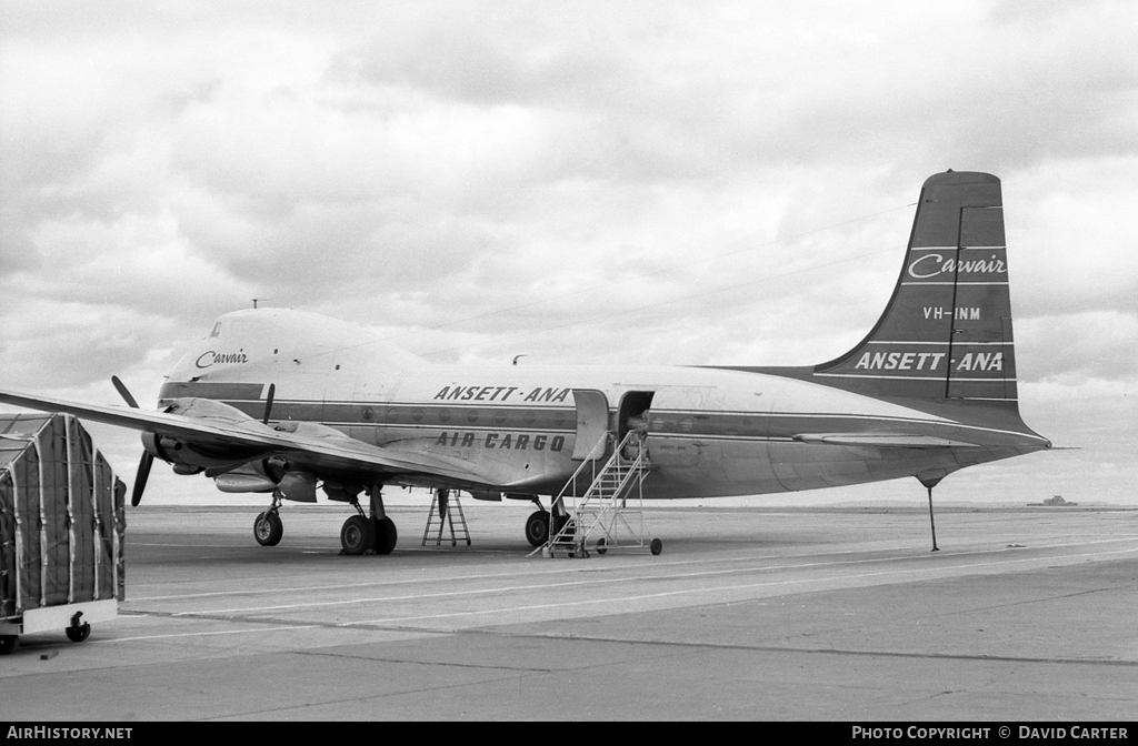 Aircraft Photo of VH-INM | Aviation Traders ATL-98 Carvair | Ansett - ANA Air Cargo | AirHistory.net #15080