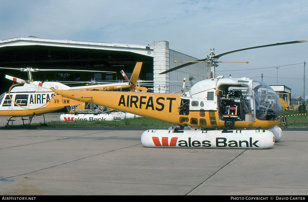 Aircraft Photo of VH-INW | Bell 47J-2 Ranger | Airfast Charter | AirHistory.net #15098